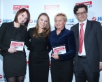 Katarzyna Zaręba (Wielopole), Maria Łukasiak (HRS Polska), Ewa Bluhm (Mercure Grand Warszawa), David Henry (Accor), fot. Studio 69
