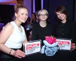 Paulina Rżanek (hotel Wielopole), Aleksandra Pytlik (HRS Polska), Katarzyna Zaręba (manager hotel Wielopole), fot. Studio 69